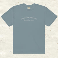 Heavyweight Embroidered T- Shirt - multiple colors available
