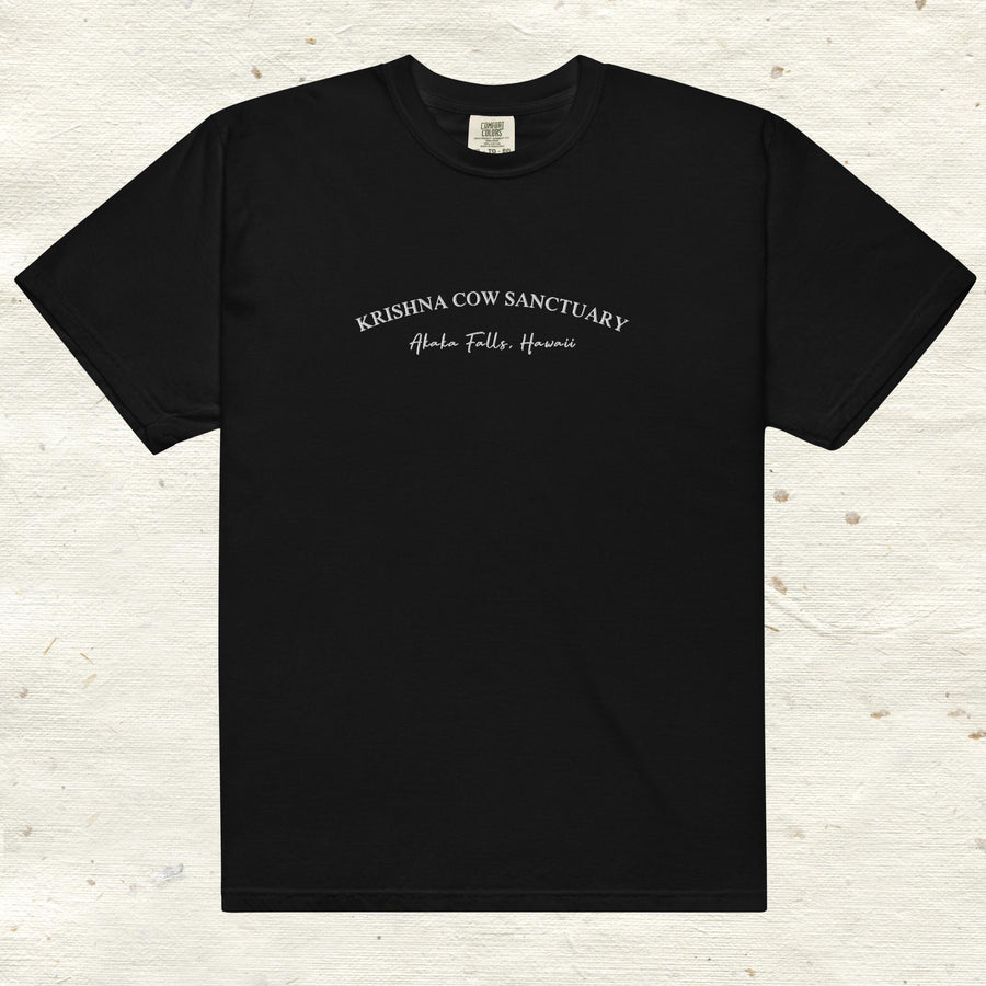 Heavyweight Embroidered T- Shirt - multiple colors available