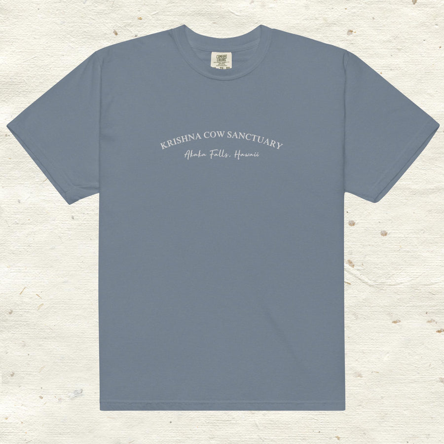 Heavyweight Embroidered T- Shirt - multiple colors available