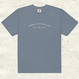 Heavyweight Embroidered T- Shirt - multiple colors available