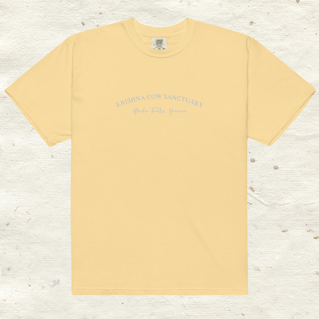 Heavyweight Embroidered T- Shirt - multiple colors available