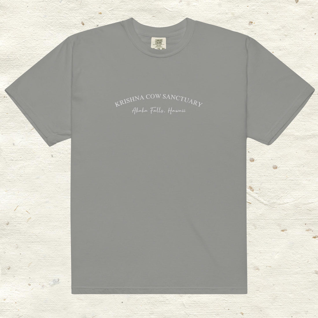 Heavyweight Embroidered T- Shirt - multiple colors available
