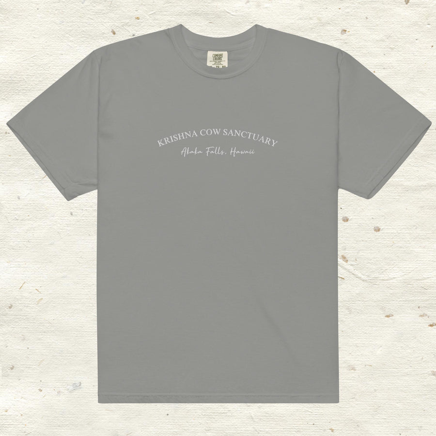 Heavyweight Embroidered T- Shirt - multiple colors available