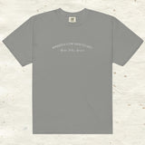 Heavyweight Embroidered T- Shirt - multiple colors available