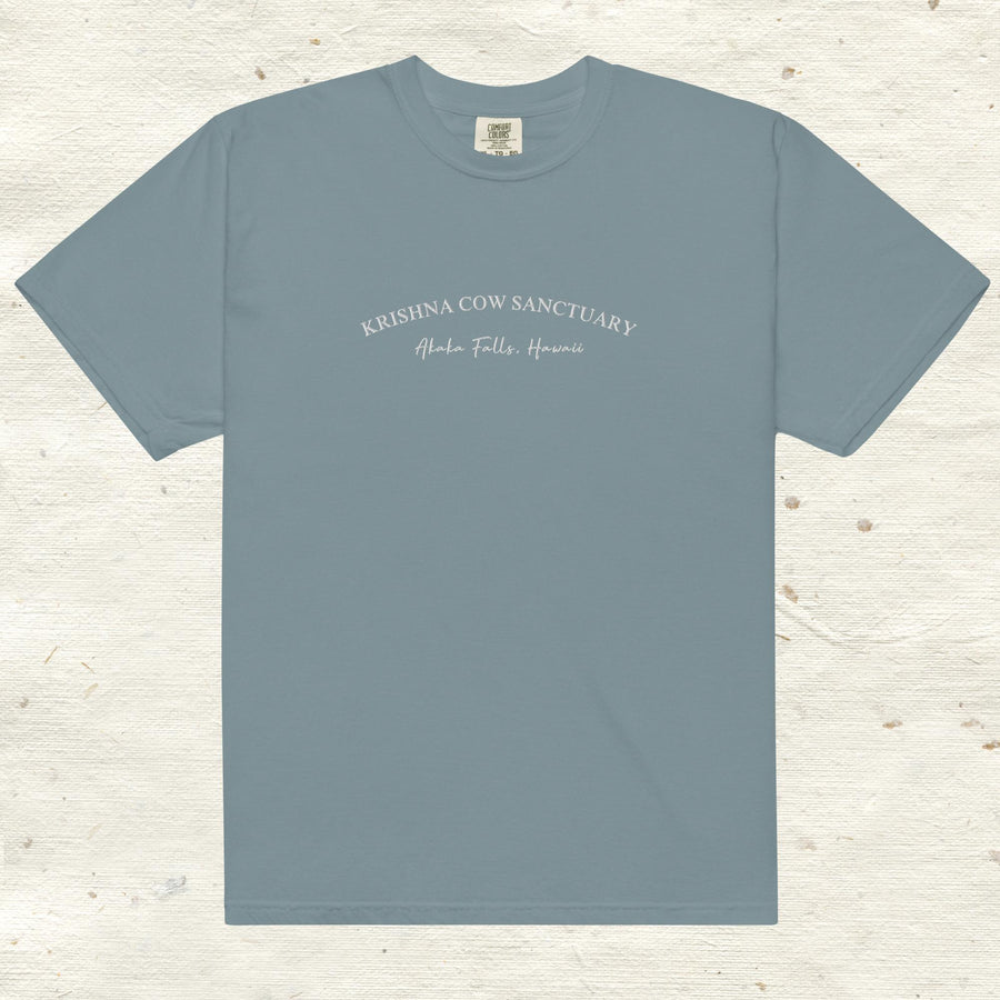 Heavyweight Embroidered T- Shirt - multiple colors available