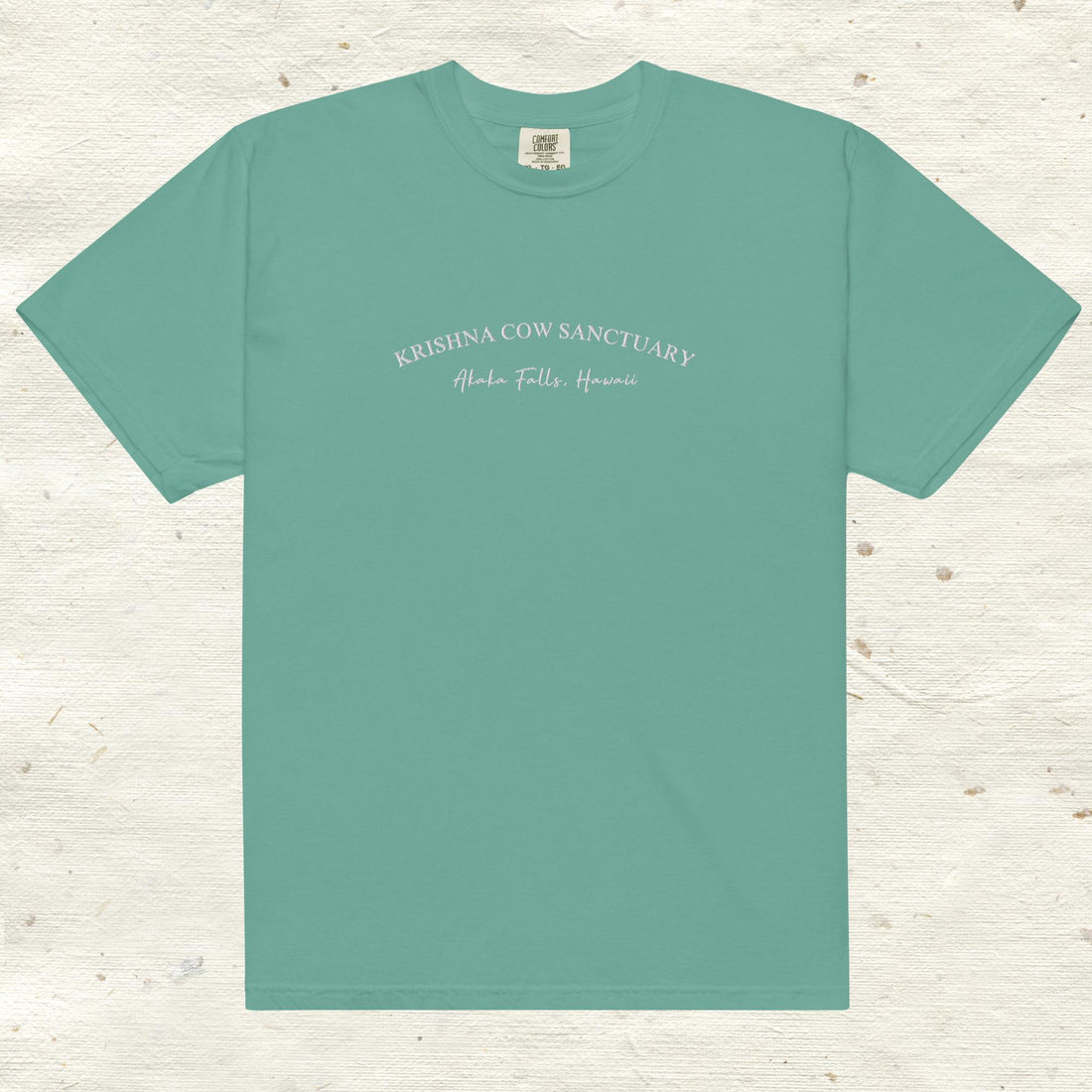 Heavyweight Embroidered T- Shirt - multiple colors available
