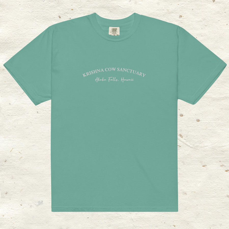 Heavyweight Embroidered T- Shirt - multiple colors available
