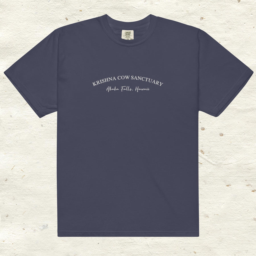 Heavyweight Embroidered T- Shirt - multiple colors available