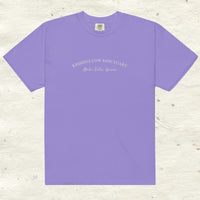 Heavyweight Embroidered T- Shirt - multiple colors available