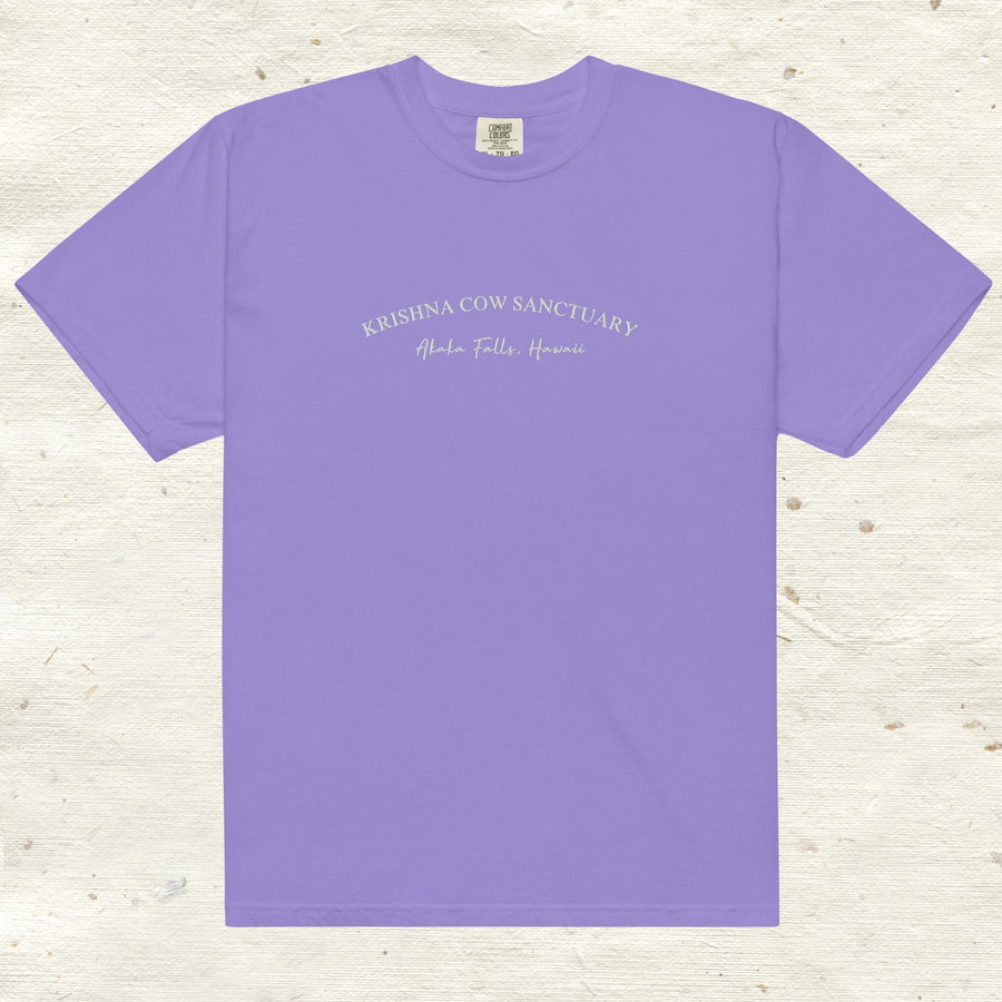 Heavyweight Embroidered T- Shirt - multiple colors available